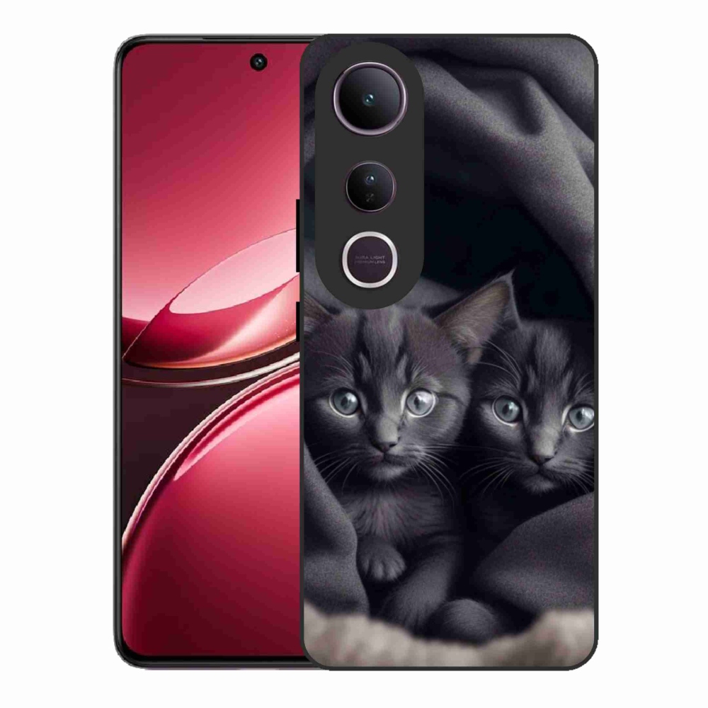 Gél borítás mmCase a Vivo V50 Lite 4G/5G készülékhez - cat duo