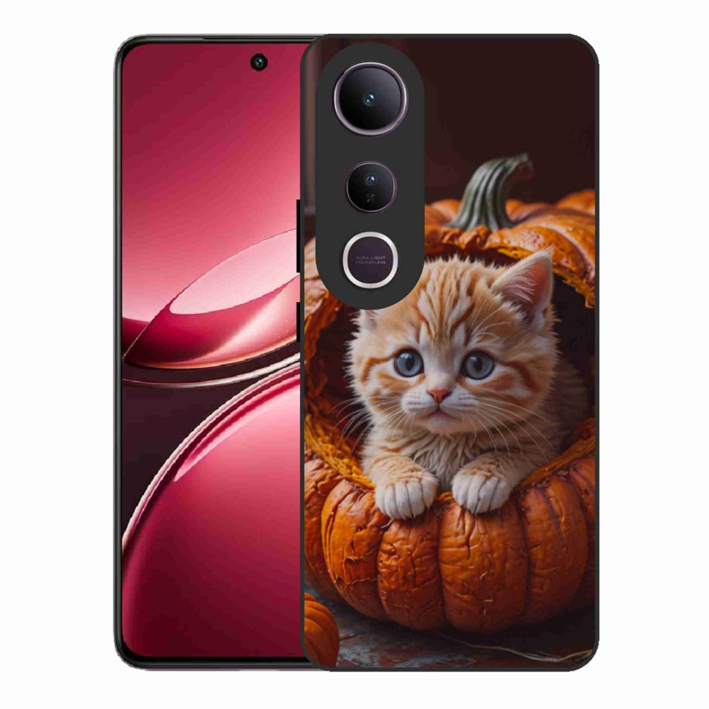 Gél borítás mmCase a Vivo V50 Lite 4G/5G készülékhez - cica és tök 2