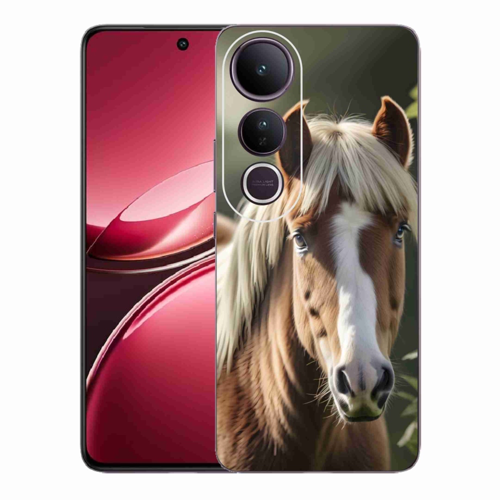 mmCase géltok a Vivo V50 Lite 4G/5G-hez – világos sörényű ló