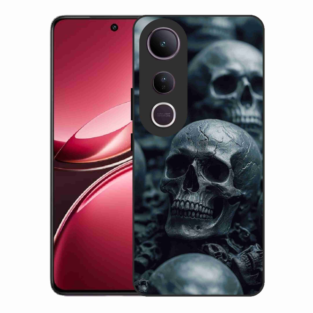 Zselés borítás mmCase a Vivo V50 Lite 4G/5G készülékhez - koponya 2