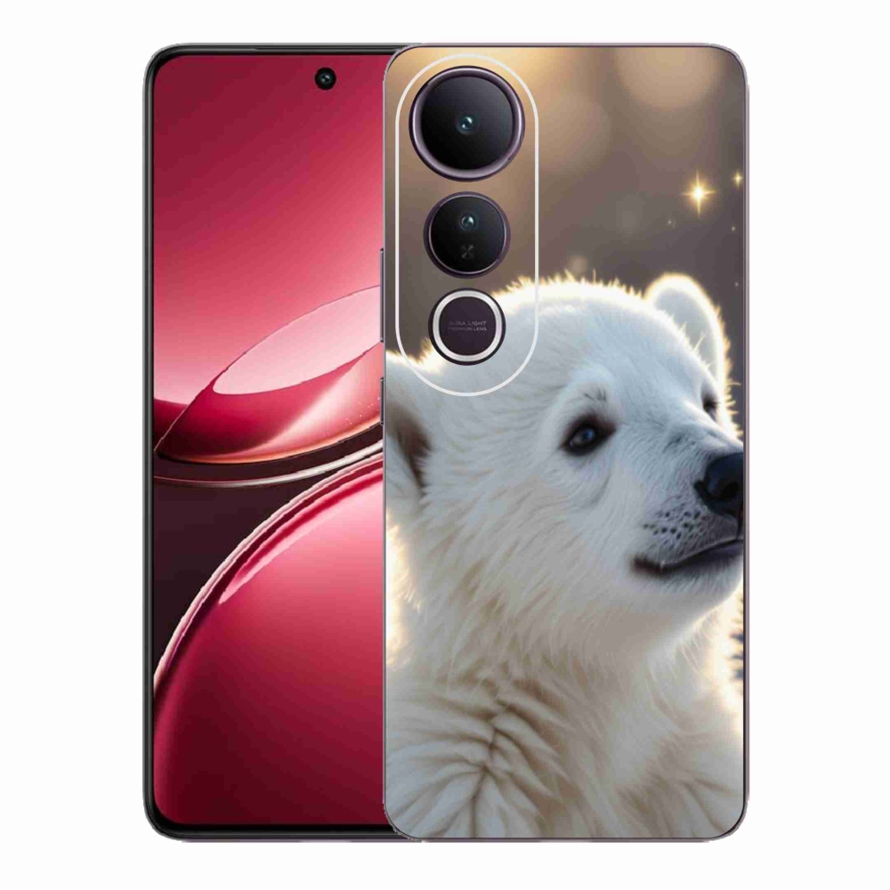 Gél borító mmCase a Vivo V50 Lite 4G/5G - jegesmedve - Vivo V50 Lite 4G/5G-re