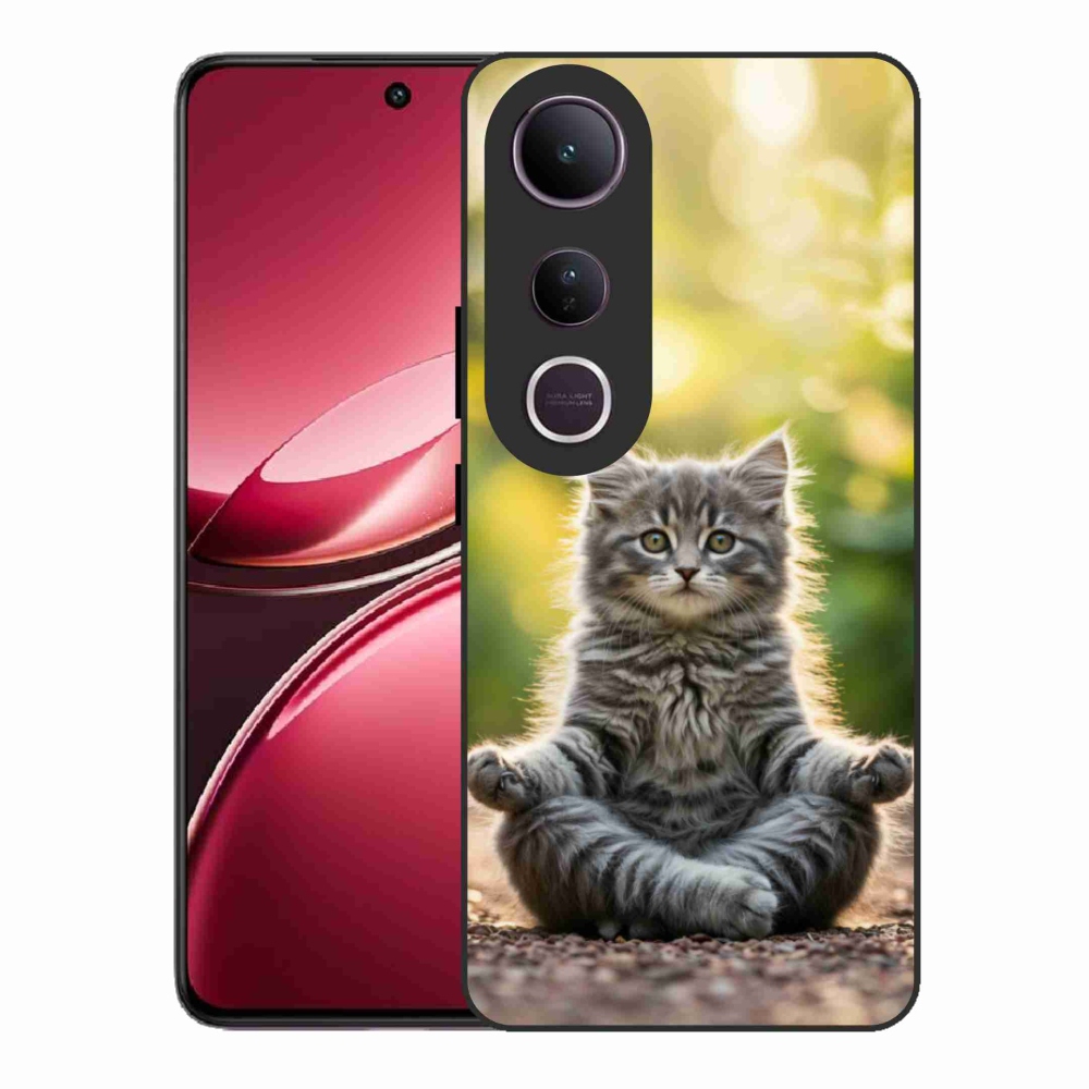 Gél borítás mmCase a Vivo V50 Lite 4G/5G készülékhez - meditáló cica