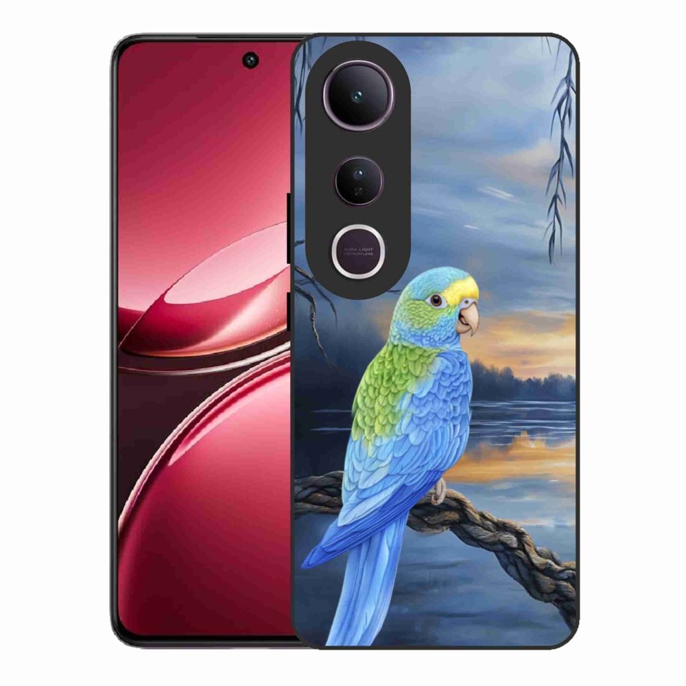 Gél védőburkolat mmCase a Vivo V50 Lite 4G/5G készülékhez - kék papagáj