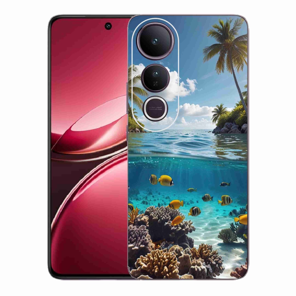 Gélburkolat mmCase a Vivo V50 Lite 4G/5G - Sea World 4 -en