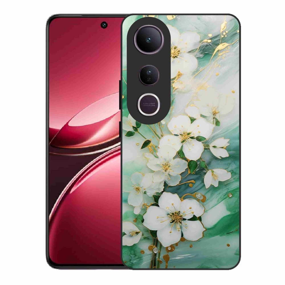 Gél borító mmCase a Vivo V50 Lite 4G/5G készülékhez - finom virágok