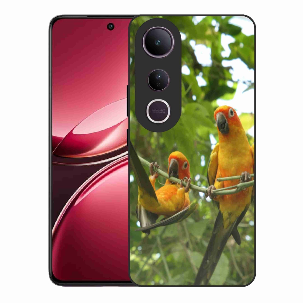 Gél borítás mmCase a Vivo V50 Lite 4G/5G készülékhez - papagájok aratingy