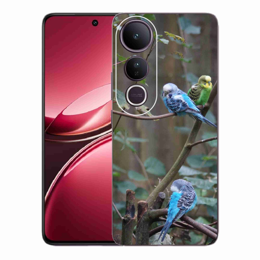 mmCase géltok a Vivo V50 Lite 4G/5G-hez – papagájok egy ágon