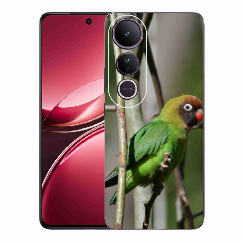 Gél borító mmCase a Vivo V50 Lite 4G/5G készülékhez - papagáj agapornis