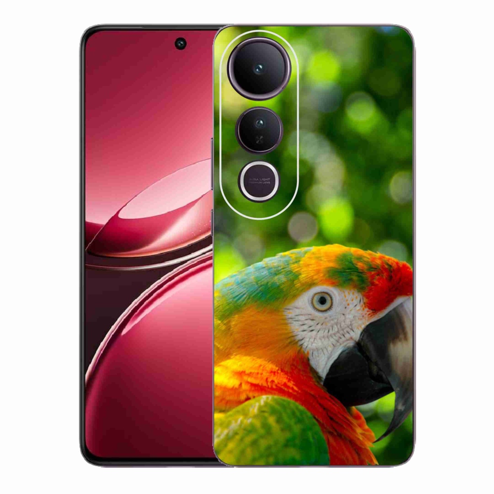 Gél borítás mmCase a Vivo V50 Lite 4G/5G készülékhez - papagáj ara 3