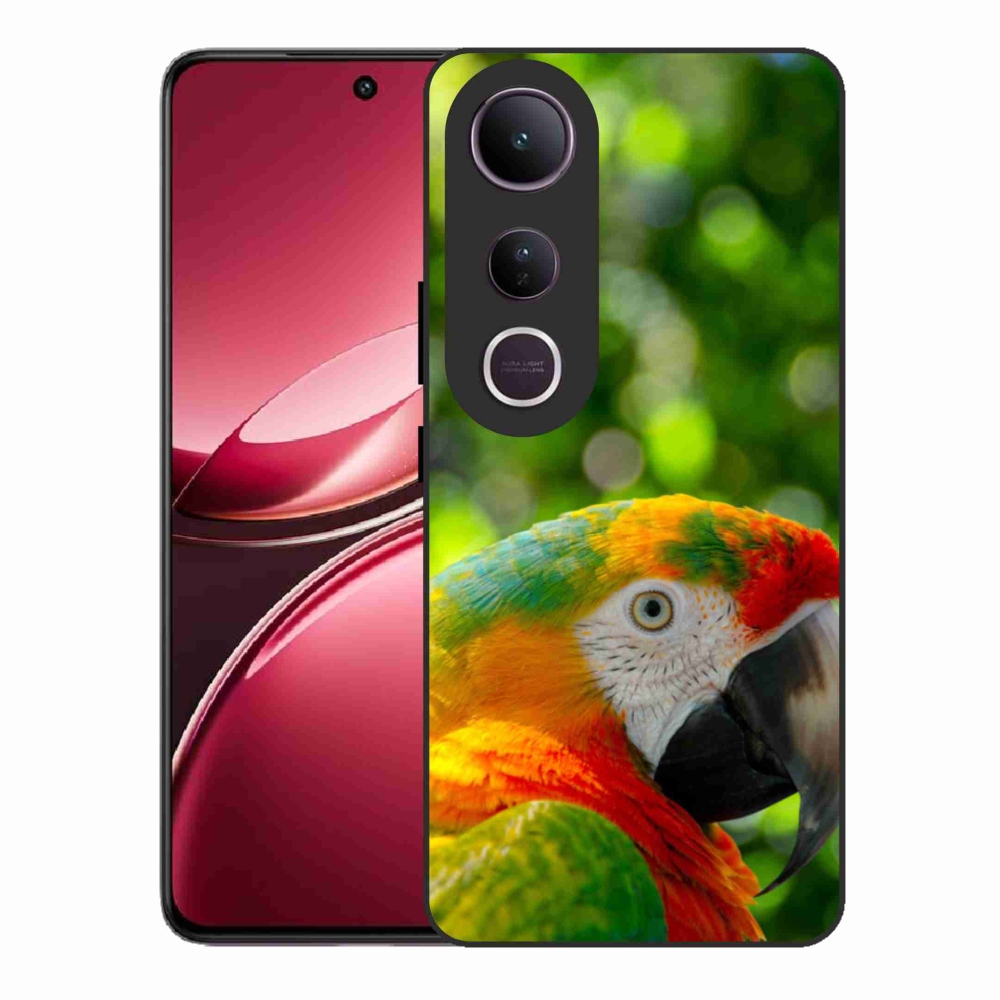 Gél borítás mmCase a Vivo V50 Lite 4G/5G készülékhez - papagáj ara 3