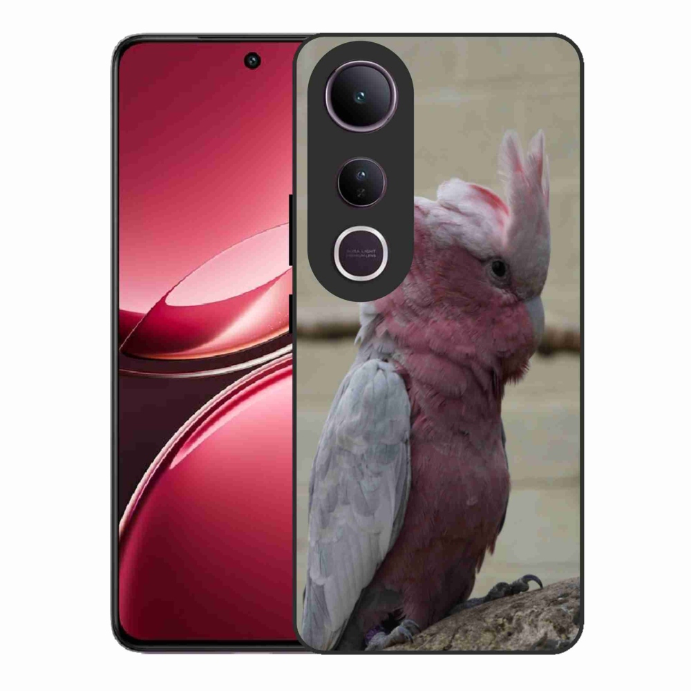 Gél borítás mmCase a Vivo V50 Lite 4G/5G készülékhez - papagáj kakadu rózsaszínű