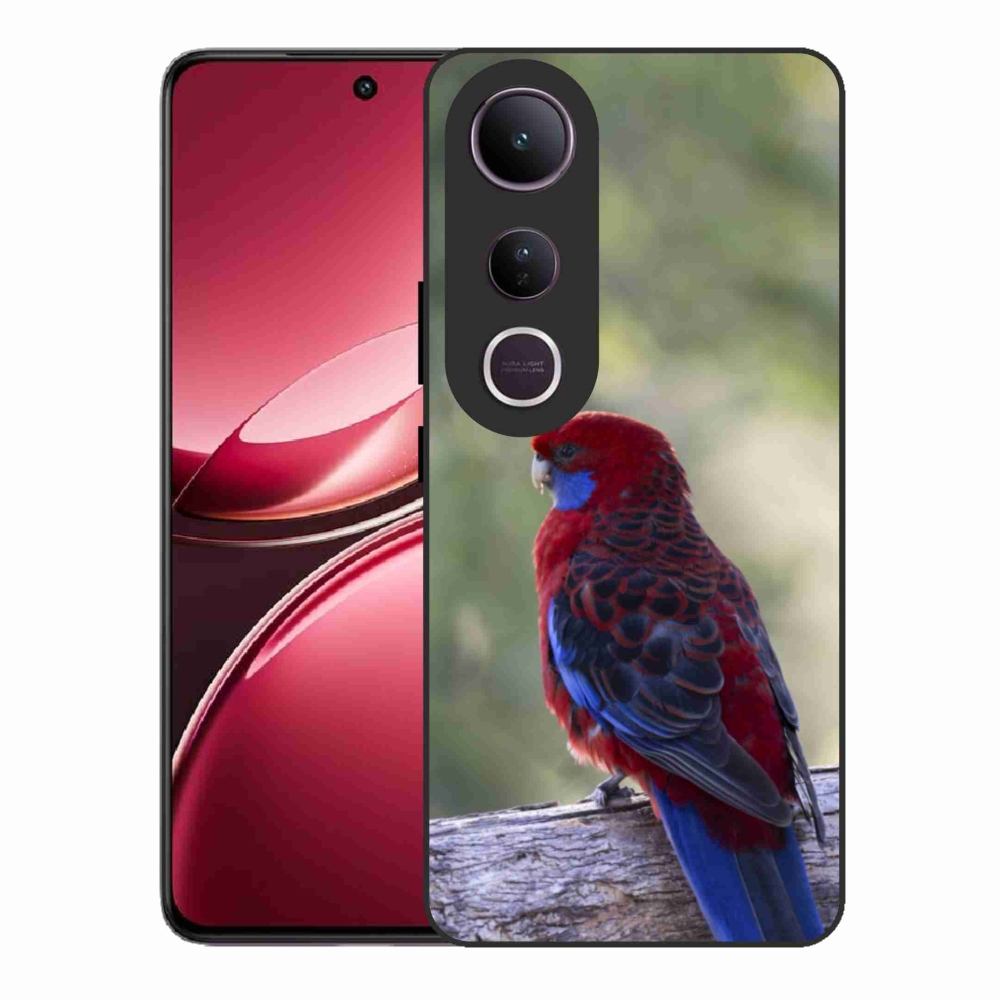 Zselés borítás mmCase a Vivo V50 Lite 4G/5G készülékhez - papagáj rózsa