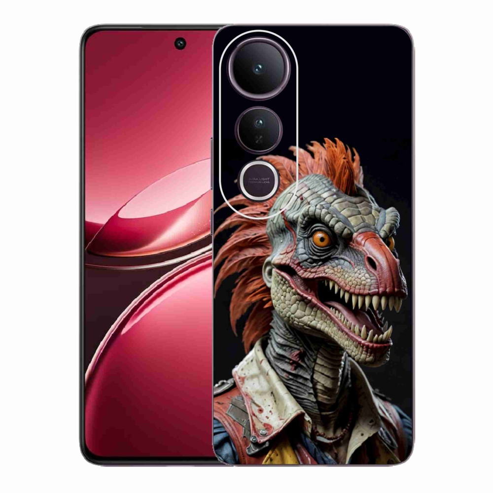 mmCase géltok a Vivo V50 Lite 4G/5G-hez – punk dinoszaurusz