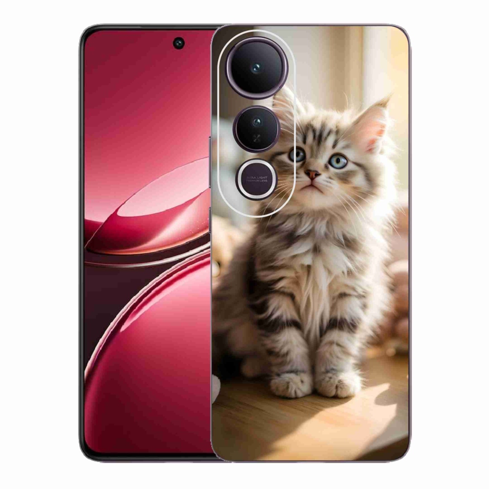 mmCase gél tok a Vivo V50 Lite 4G/5G-hez – aranyos cica 10