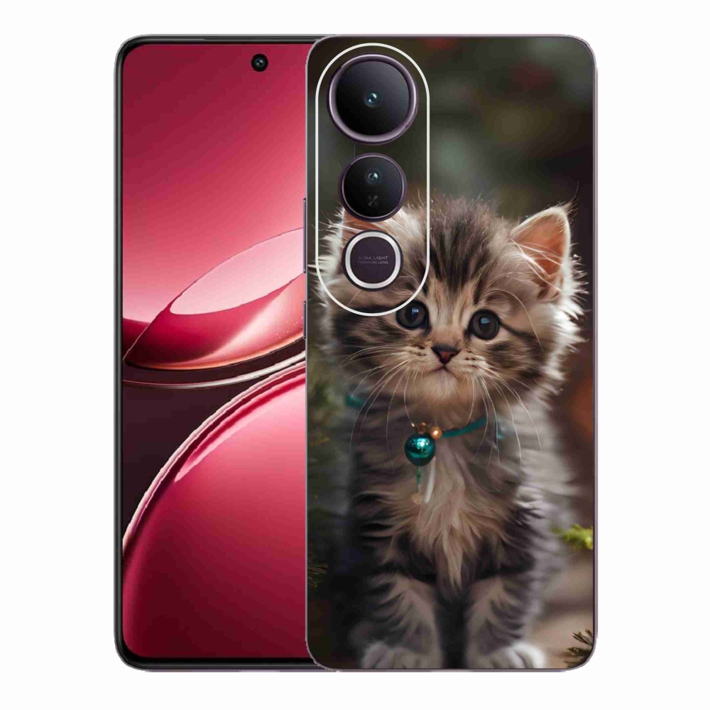 mmCase gél tok a Vivo V50 Lite 4G/5G-hez – aranyos cica 11