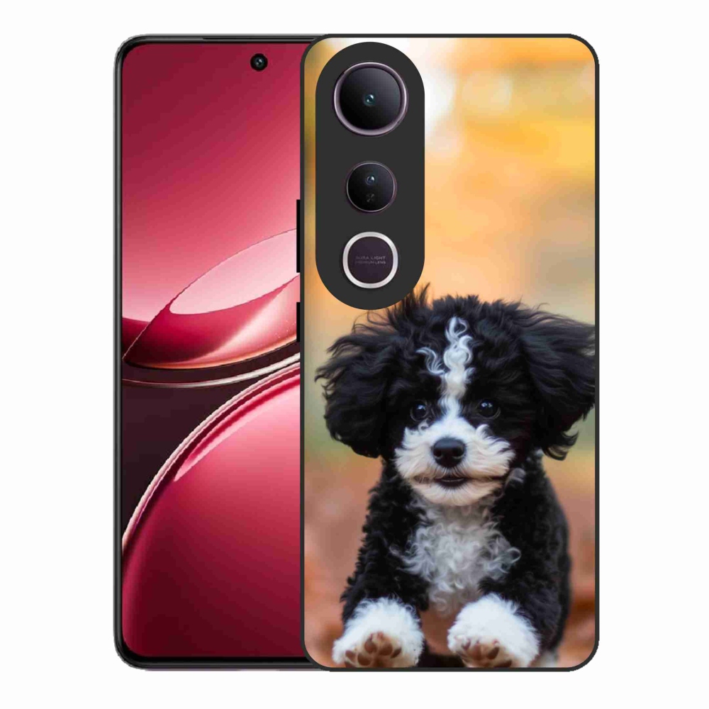 Gélburkolat mmCase a Vivo V50 Lite 4G/5G-n - aranyos kiskutya 2