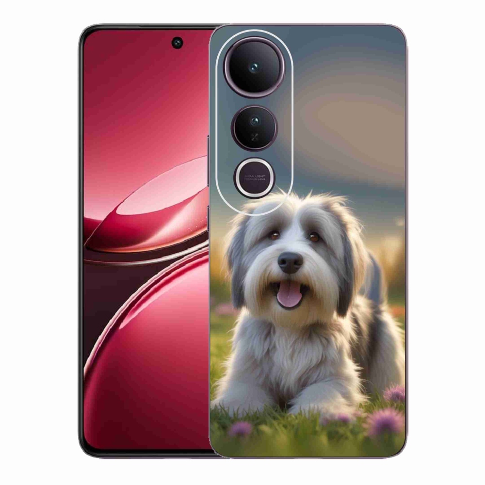 mmCase gél tok a Vivo V50 Lite 4G/5G-hez – aranyos havannai kutyus
