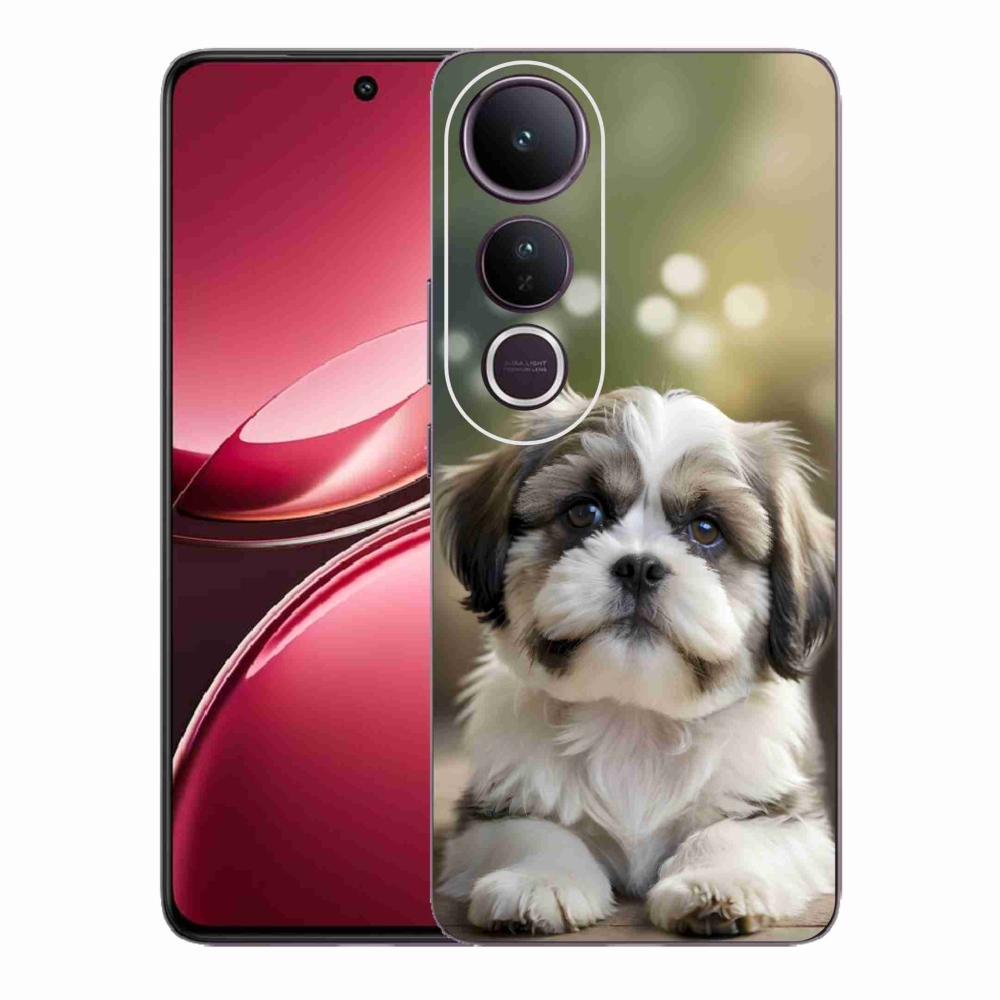 mmCase gél tok a Vivo V50 Lite 4G/5G-hez – aranyos shih-tzu