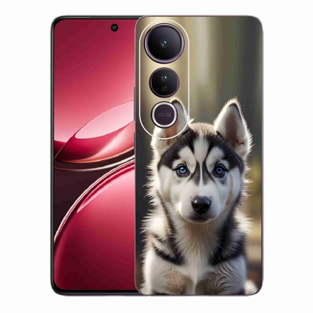 mmCase géltok a Vivo V50 Lite 4G/5G-hez – aranyos szibériai husky