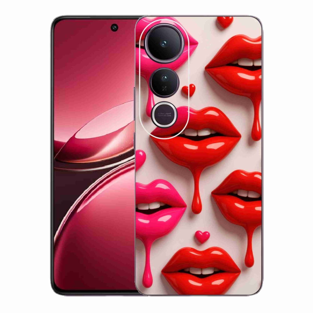 Gél borítás mmCase a Vivo V50 Lite 4G/5G készülékhez - ajkak 2