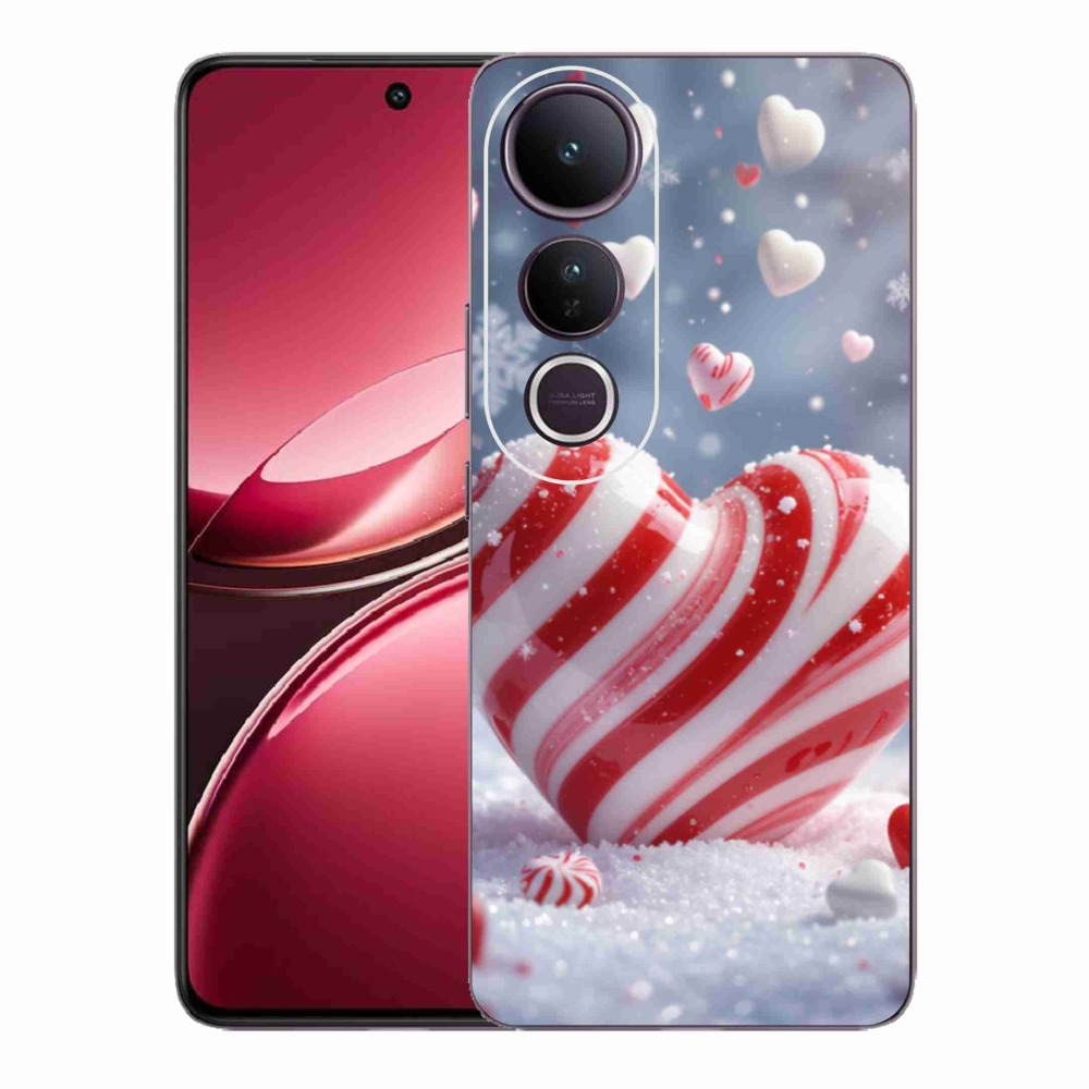 Gélburkolat mmCase a Vivo V50 Lite 4G/5G-hez - édes szív
