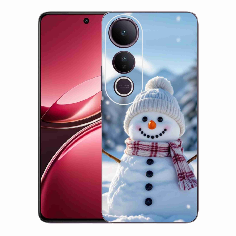 Gél borítás mmCase a Vivo V50 Lite 4G/5G készülékhez - hóember 3
