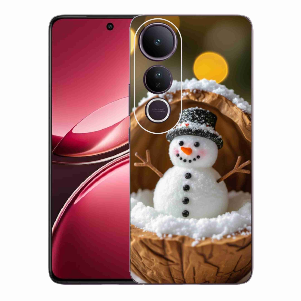 Gél borítás mmCase a Vivo V50 Lite 4G/5G készülékhez - hóember 4