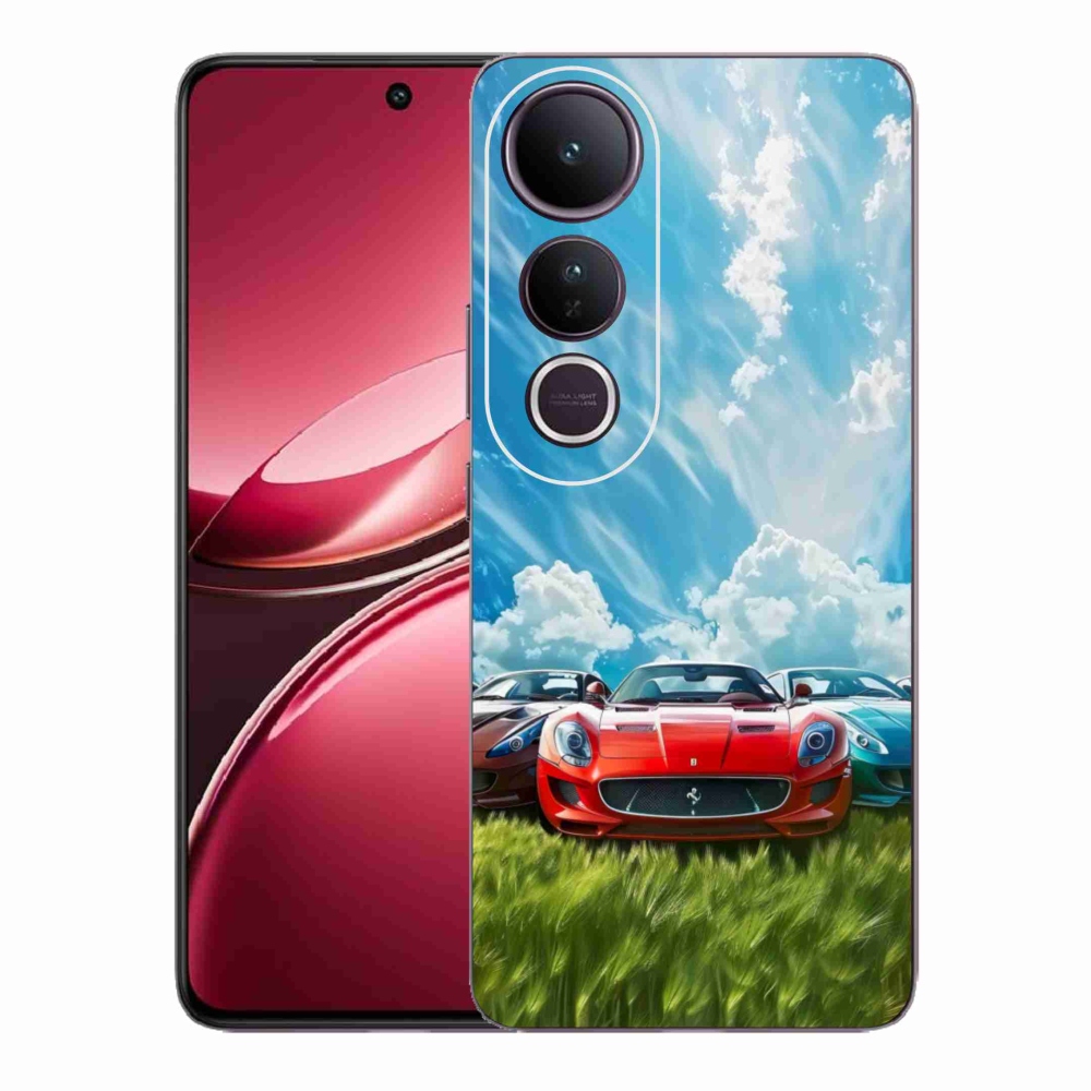 Gél borítás mmCase a Vivo V50 Lite 4G/5G-hez - sportkocsikhoz