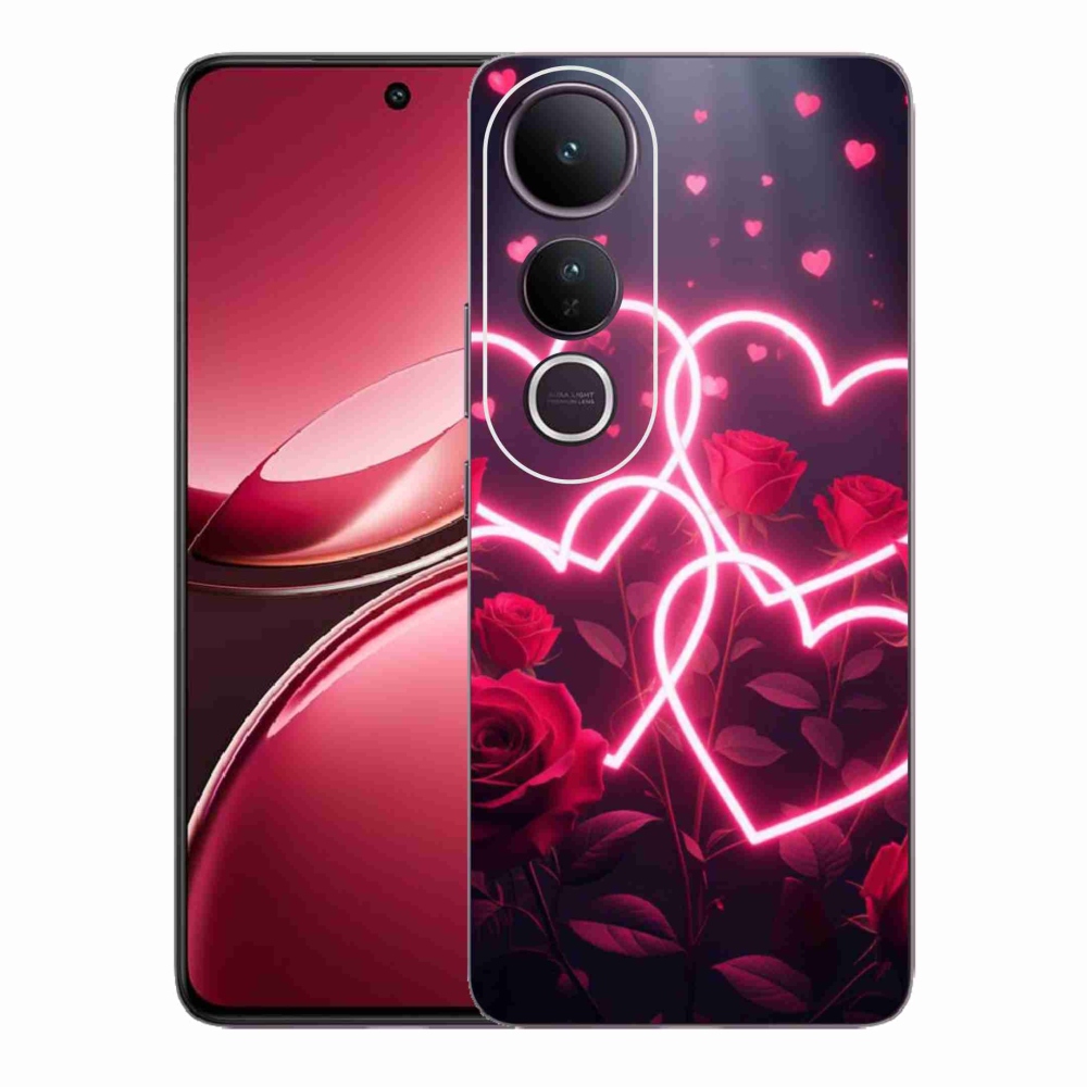 Gél borítás mmCase a Vivo V50 Lite 4G/5G-hez - a szerelem szíve