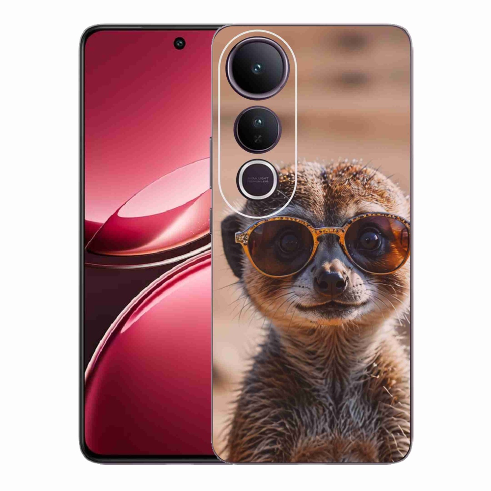 Gélburkolat mmCase a Vivo V50 Lite 4G/5G-n - stílusos surikata