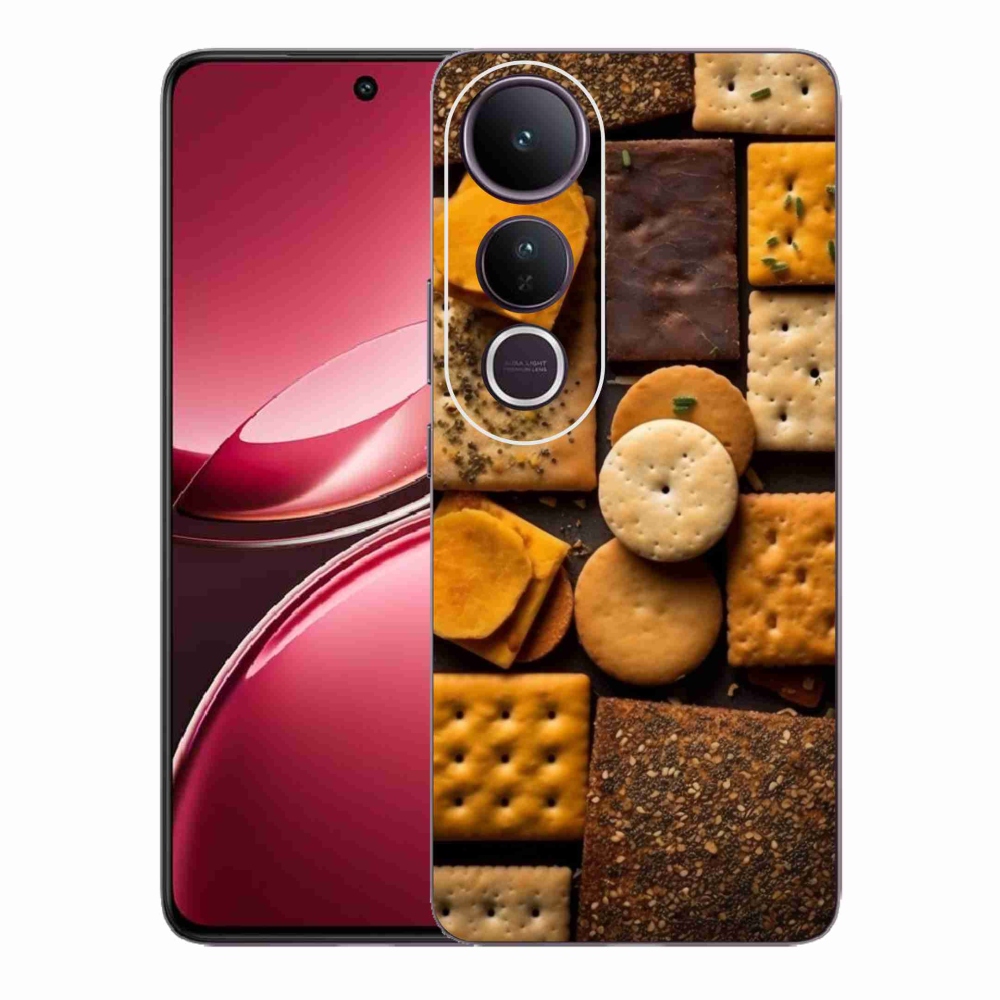 Gél védőburkolat mmCase a Vivo V50 Lite 4G/5G készülékhez - kekszek