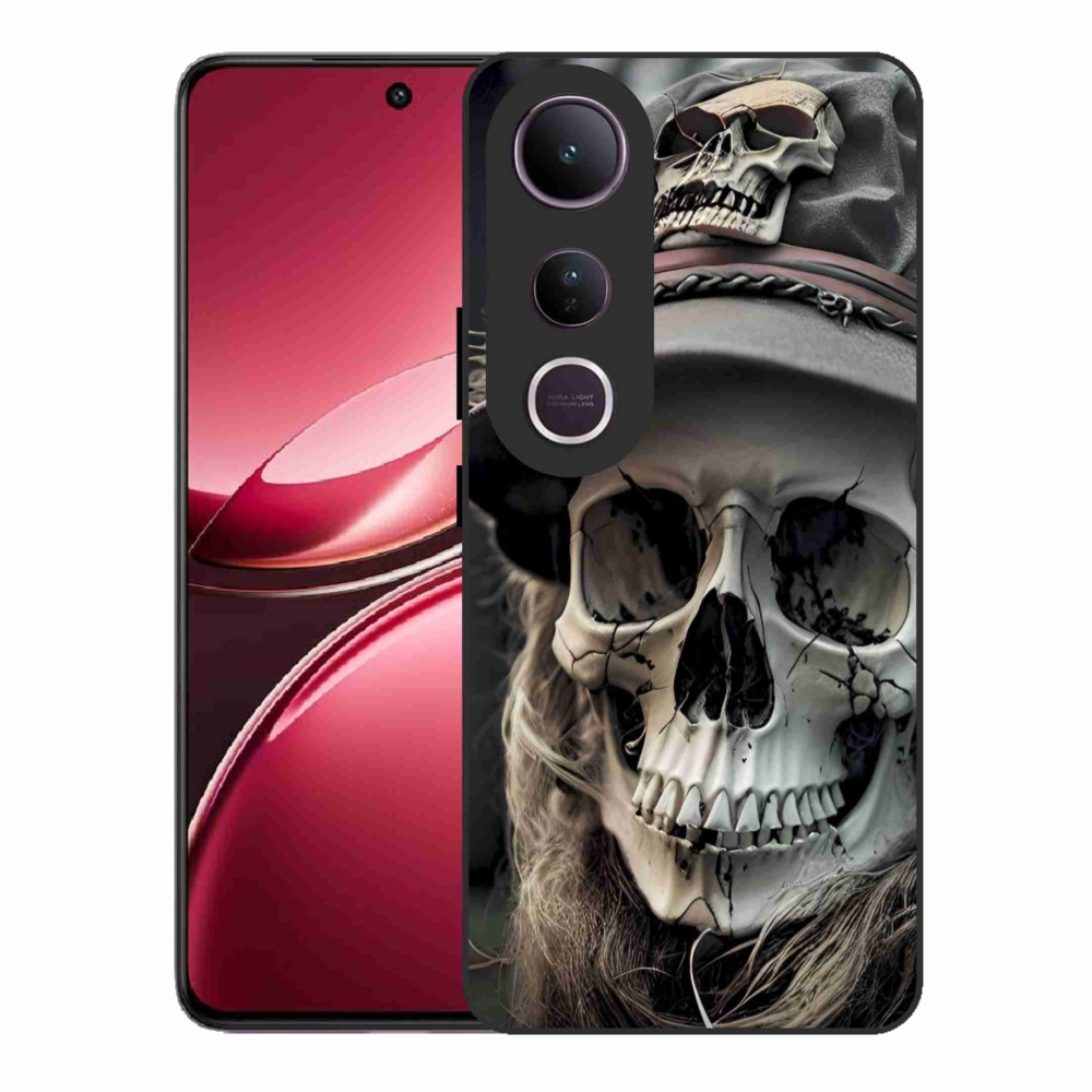 Gél borítás mmCase a Vivo V50 Lite 4G/5G készülékhez - sötét koponya