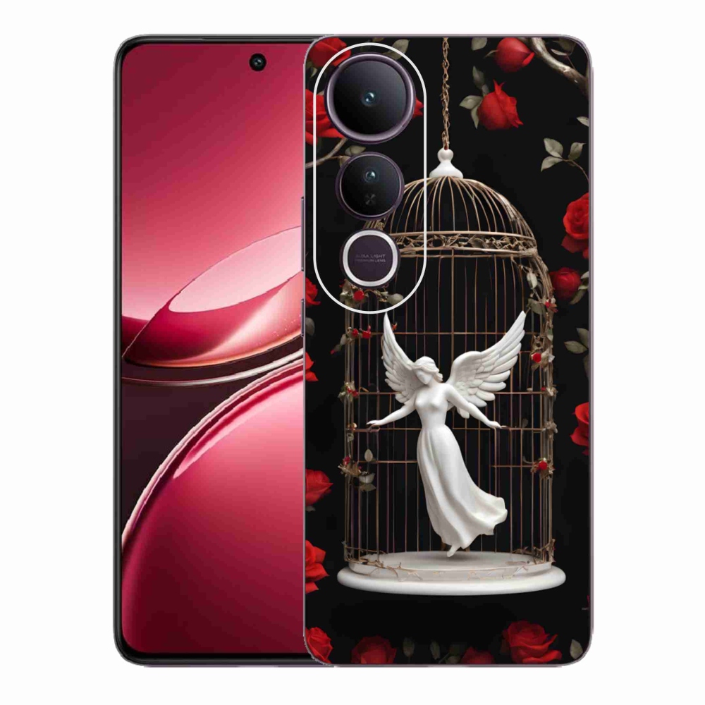 Gél borítás mmCase a Vivo V50 Lite 4G/5G-n - csapdába esett angyal