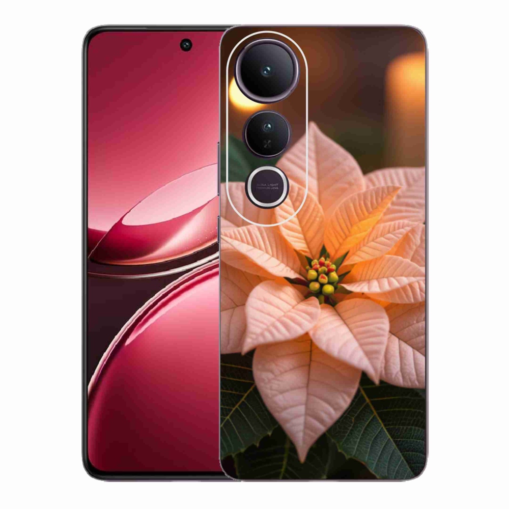 Gél borító mmCase a Vivo V50 Lite 4G/5G-n - Karácsonyi csillag