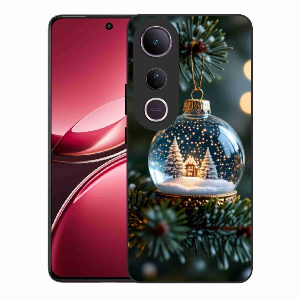 Gél borító mmCase a Vivo V50 Lite 4G/5G-hez - Karácsonyi gömbök 2