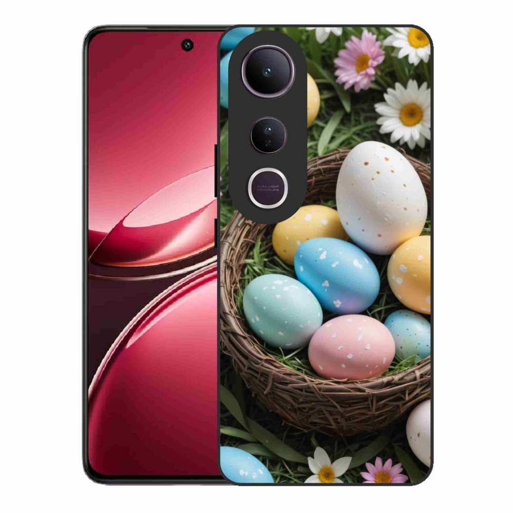 Gél borítás mmCase a Vivo V50 Lite 4G/5G-hez - Húsvéti tojások 2