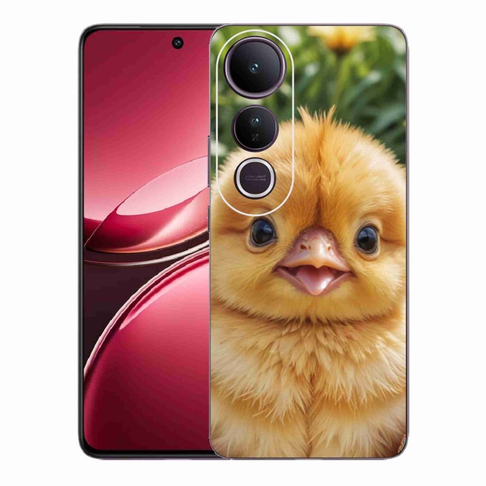 Gélburkolat mmCase a Vivo V50 Lite 4G/5G-n - boldog csaj