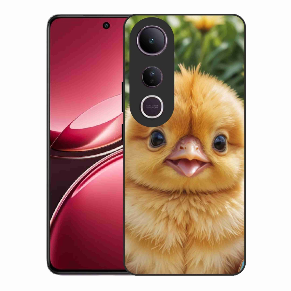 Gélburkolat mmCase a Vivo V50 Lite 4G/5G-n - boldog csaj