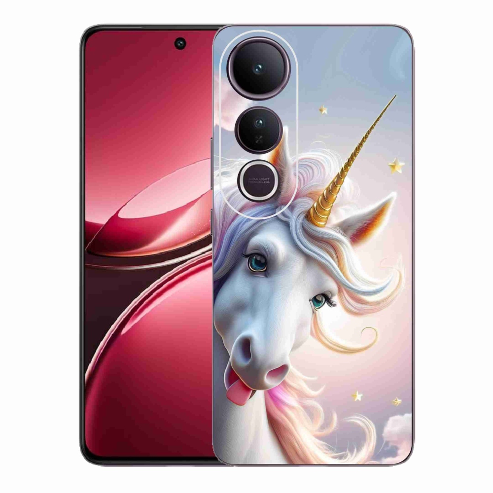 mmCase géltok a Vivo V50 Lite 4G/5G-hez – vidám egyszarvú