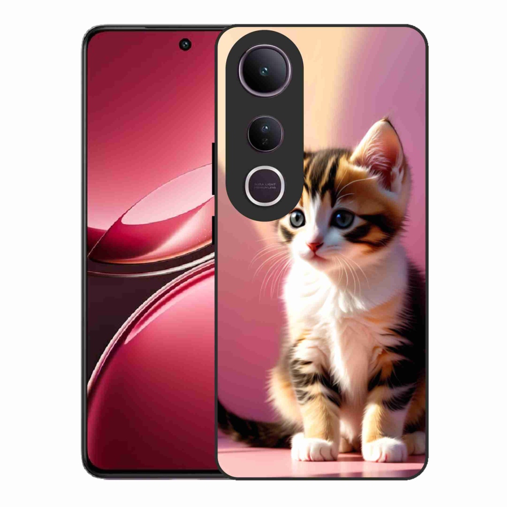Gél borító mmCase a Vivo V50 Lite 4G/5G készülékhez - kíváncsi cica 2