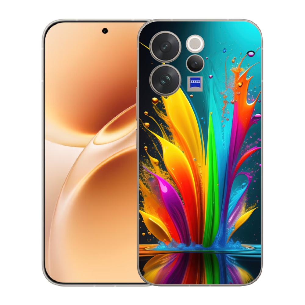 mmCase gél tok a Vivo V70-hez – absztrakt motívum 1