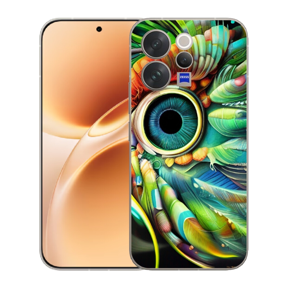 mmCase géltok a Vivo V70-hez – absztrakt motívum 18