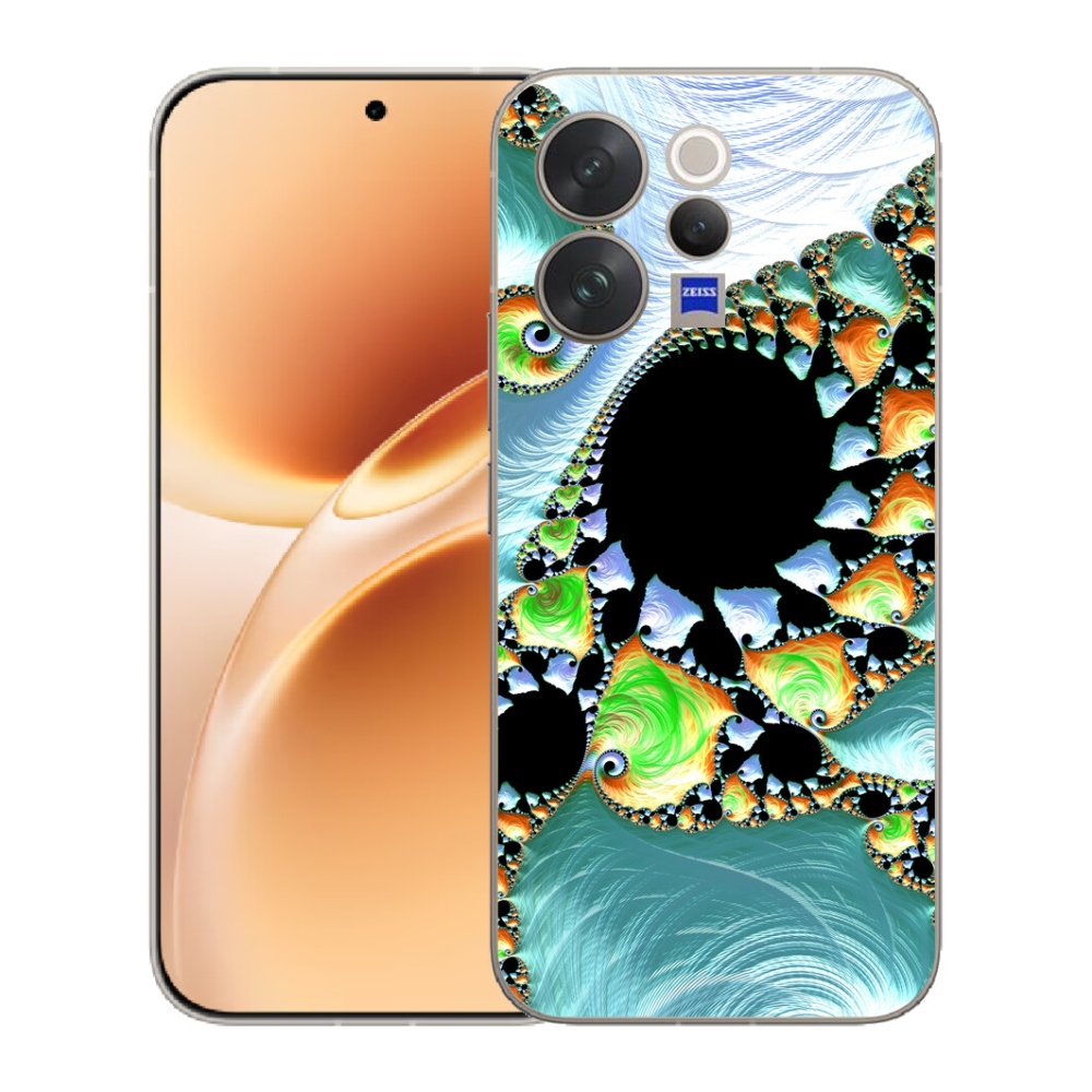 mmCase gélhuzat a Vivo V70-hez – absztrakt motívum 21