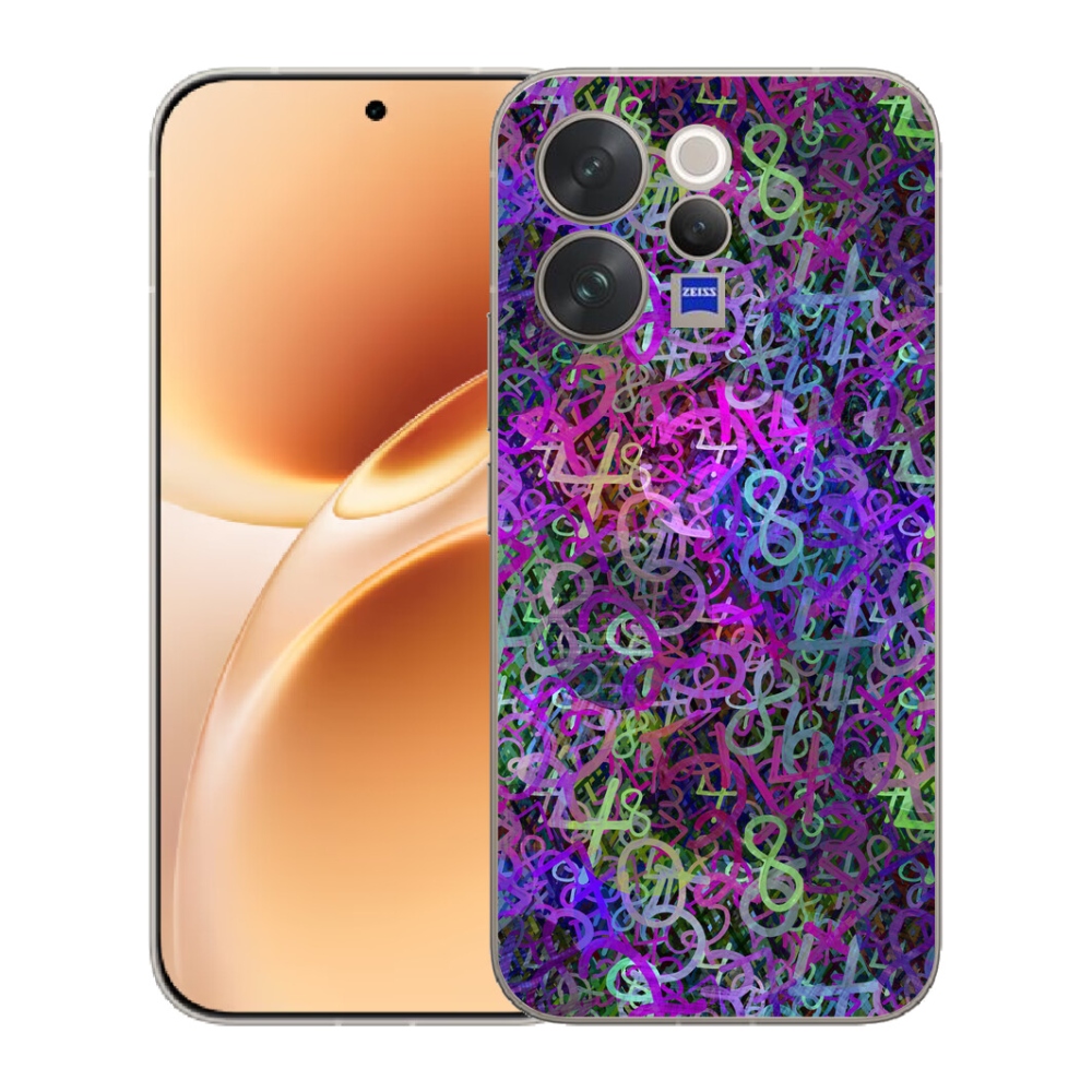 mmCase géltok a Vivo V70-hez – absztrakt motívum 25