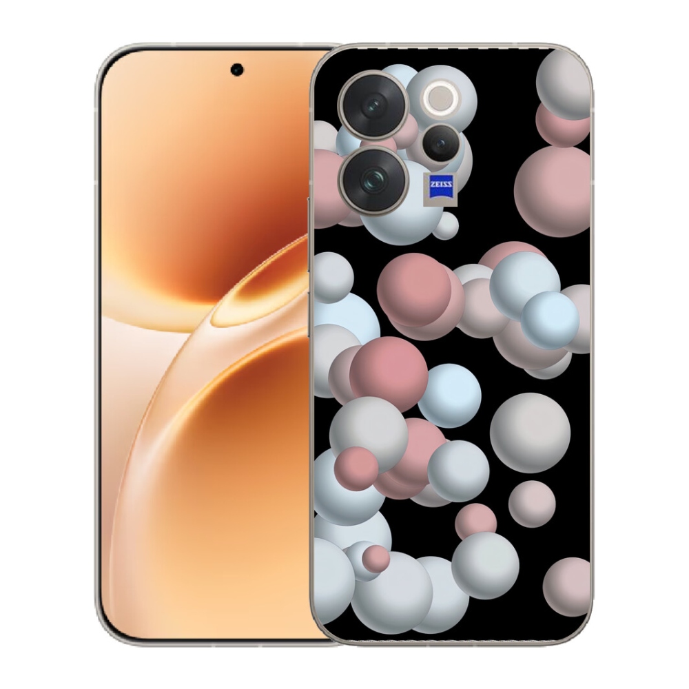 mmCase gélhuzat a Vivo V70-hez – absztrakt motívum 27