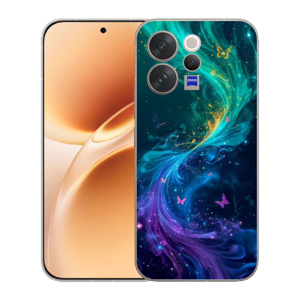 mmCase gélhuzat a Vivo V70-hez – absztrakt motívum 31