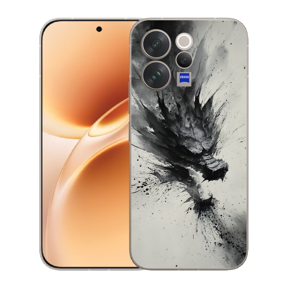 mmCase gélhuzat a Vivo V70-hez – absztrakt motívum 32