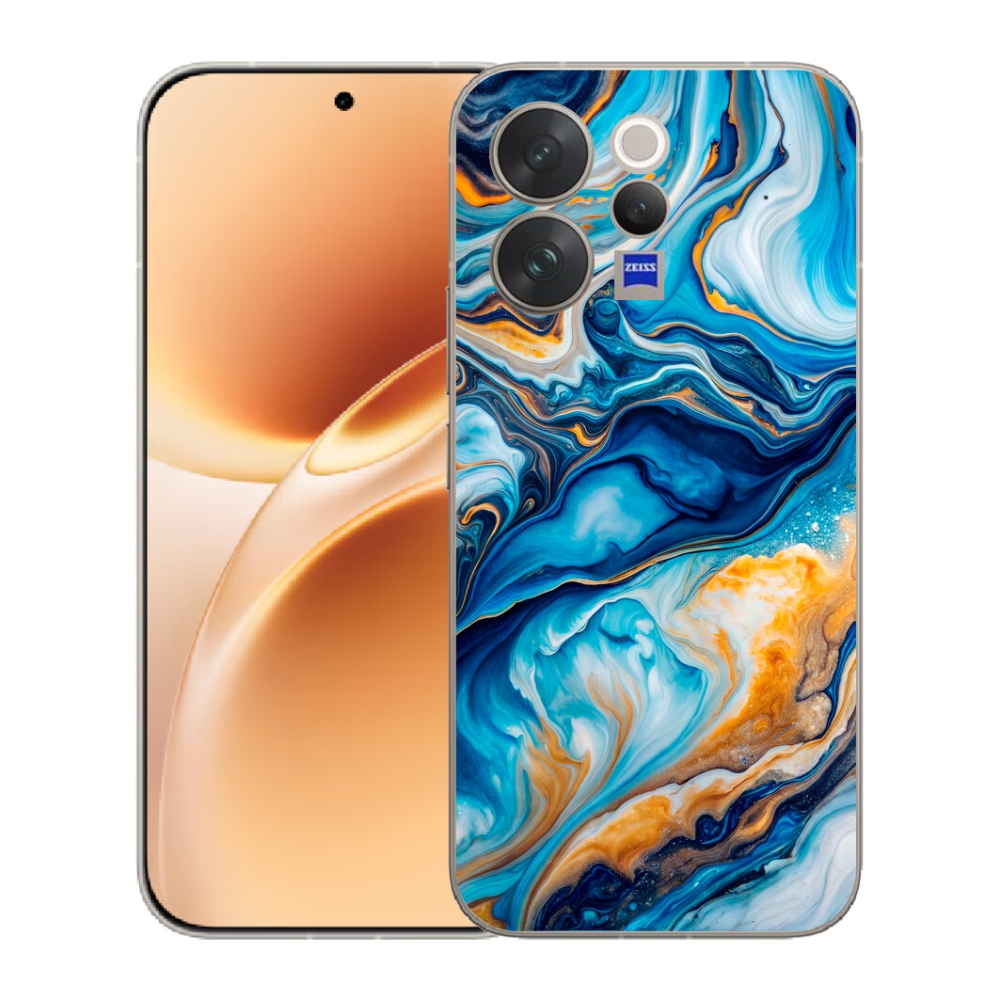 mmCase gélhuzat a Vivo V70-hez – absztrakt motívum 34