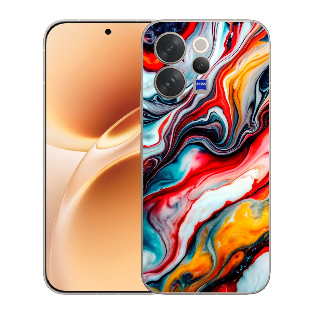 mmCase gélhuzat a Vivo V70-hez – absztrakt motívum 35