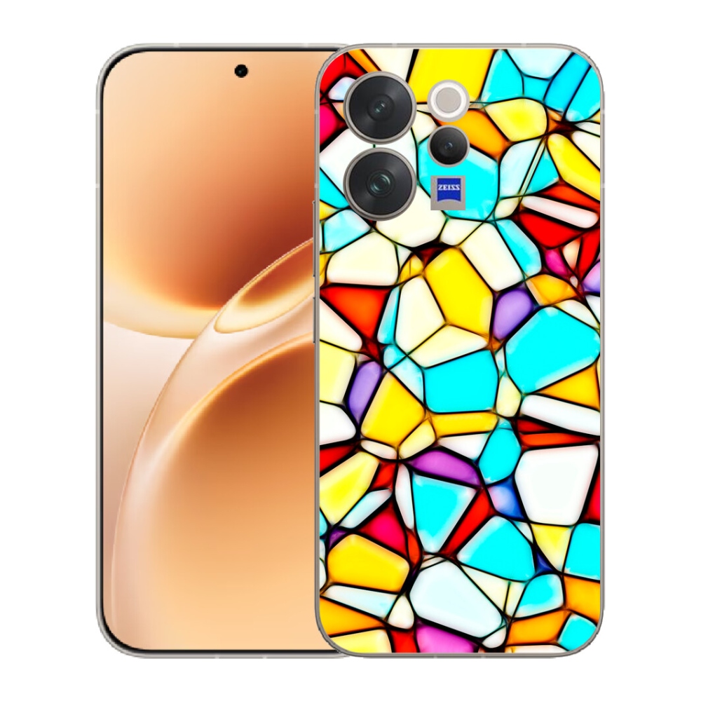 mmCase géltok a Vivo V70-hez – absztrakt motívum 40